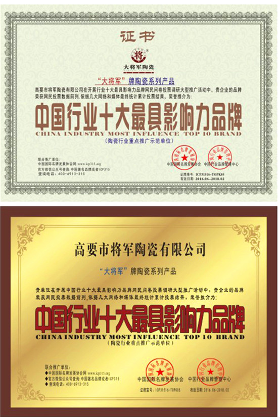 【品牌价值49.62亿元】大米乐m6
陶瓷荣膺中国500具价值品牌
(图7)