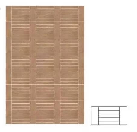 新品木纹砖系列（三）|木纹砖这么铺贴 好美
(图10)